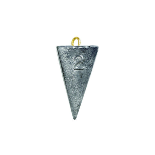 7) 12oz Pyramid Sinkers - Lead Fishing Weights - Free Shipping.