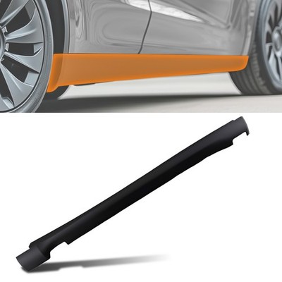Black Lower Side Rocker Panel for Jeep Cherokee 2014-2022 CH1606103 Left Side