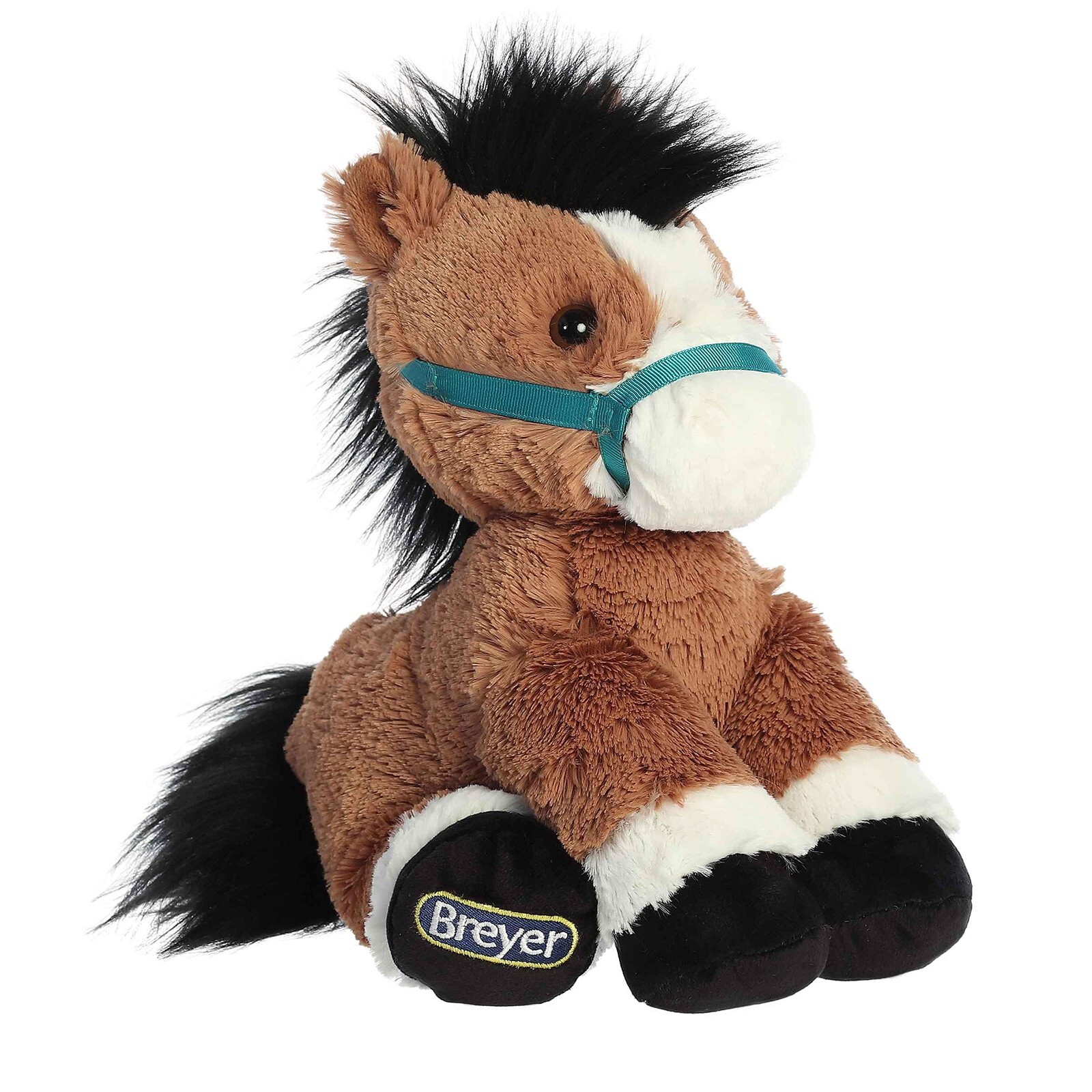 Плюшевая фигурка Aurora Breyer Bridle Buddies Bay Horse 11 дюймов, НОВАЯ В НАЛИЧИИ