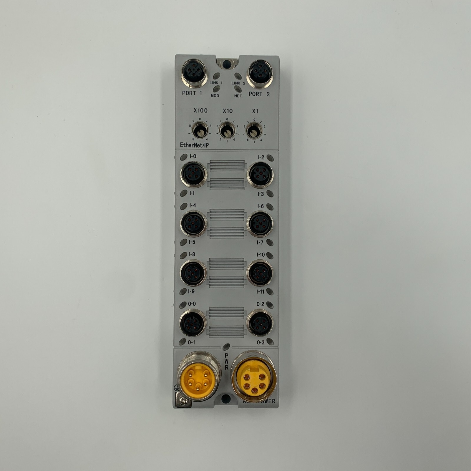 1732E-12X4M12P5QCDR SER A 12 INPUT 4 OUTPUT TERMINAL MODULE USED