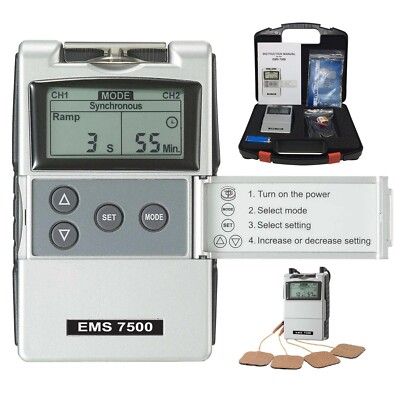 Roscoe EMS 7500 (2nd Edition) Digital EMS System Back Pain Muscle Pain Arthritis