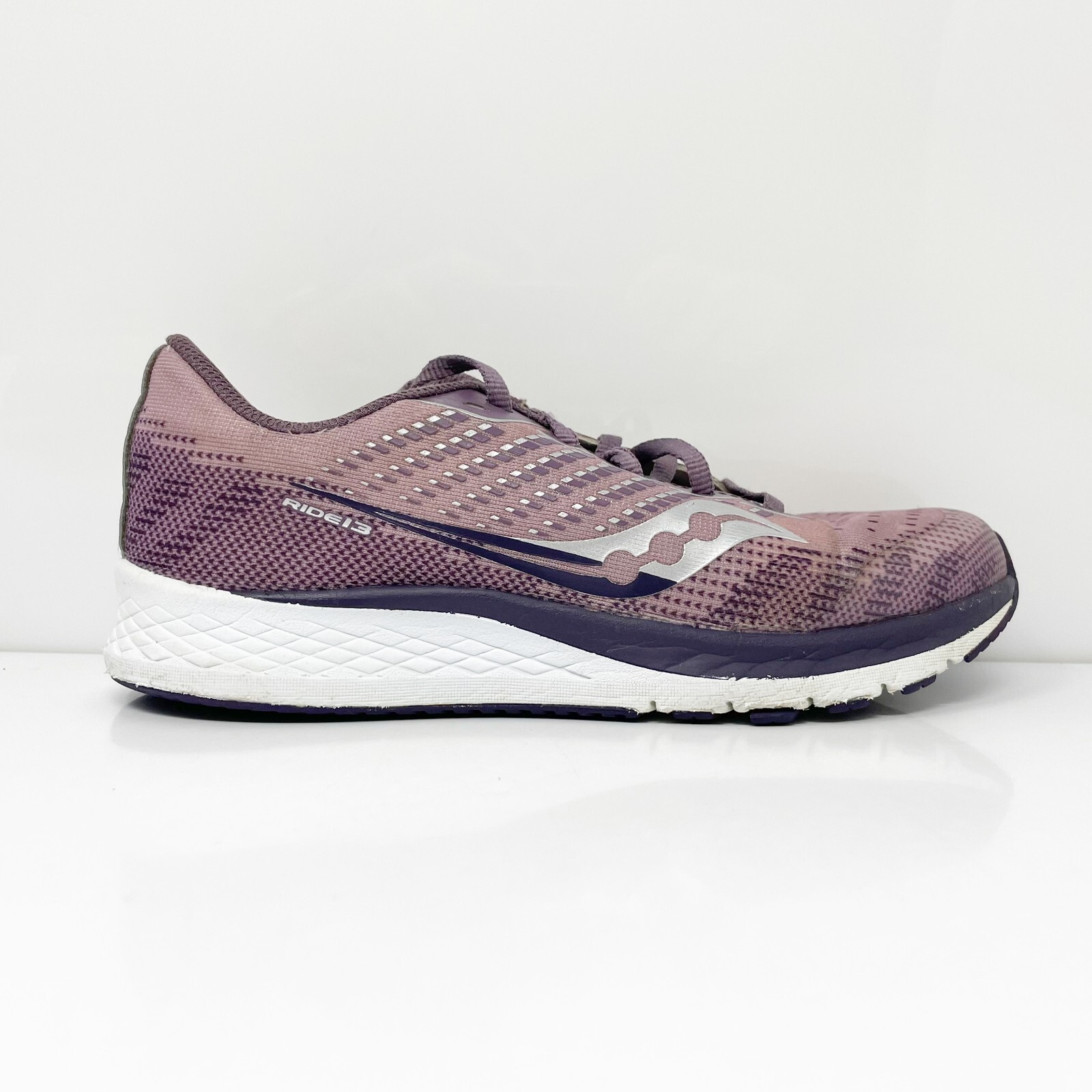 Кроссовки Saucony Girls Ride 13 S76000-2 фиолетовые кроссовки размер 3 м