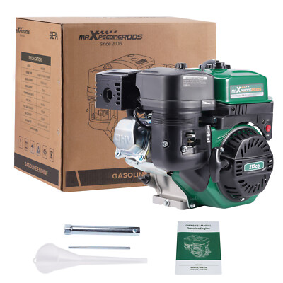 7HP 212cc Horizontal Engine Motor Gasoline 4 Stroke Recoil Start For Go-Kart