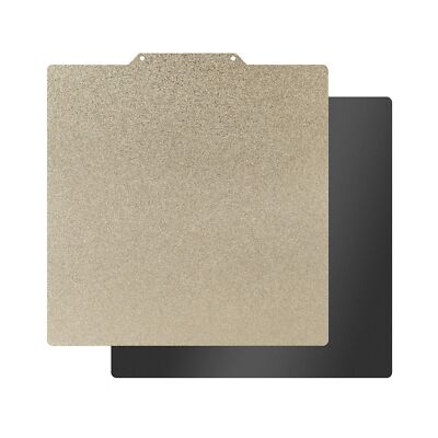 HICTOP 330 * 330mm Double Sided Textured Pei and Magnetic Bottom Sheet with A...