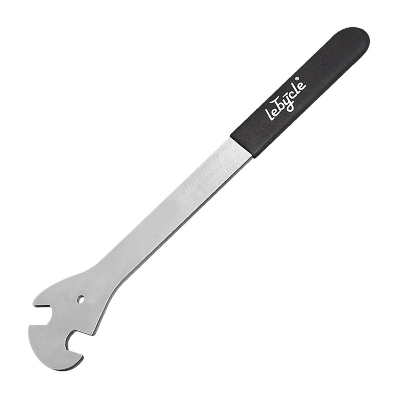 Bike Pedal Wrench Spanner 15mm Steel Long Handle Repair Tool For Road MTB