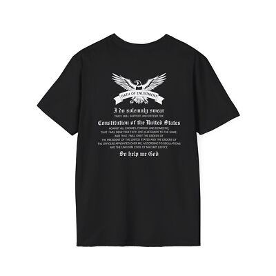 Oath Of Enlistment Unisex Softstyle T-Shirt