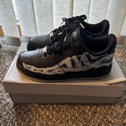 靴 Nike Air Force 1 Low \"Black Skeleton\" NIKE Air Force 1 Low 