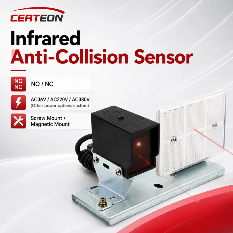 Overhead Gantry Crane Infrared Anti Collision Sensor Travel Limit Switch Collisi