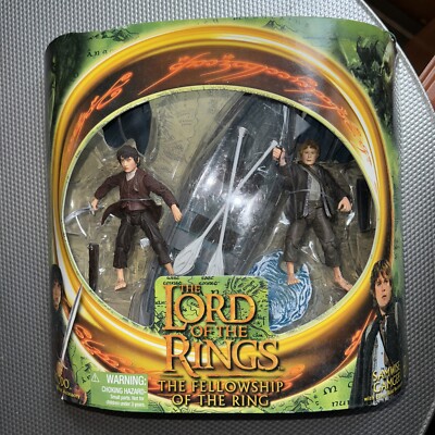 Lord of the Rings Fellowship Samwise Gamgee Frodo Elven Boat Accessory 2001 #ML