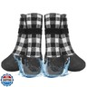 BEAUTYZOO Anti Slip Dog Socks Boots, Dog Shoes for Hot/Cold Pavement Snow Rain Days,Waterproof Grip Dog Booties Paw Protector for Hardwood Floor, Prevent Licking for Small Medium Large Senior Old Dogs