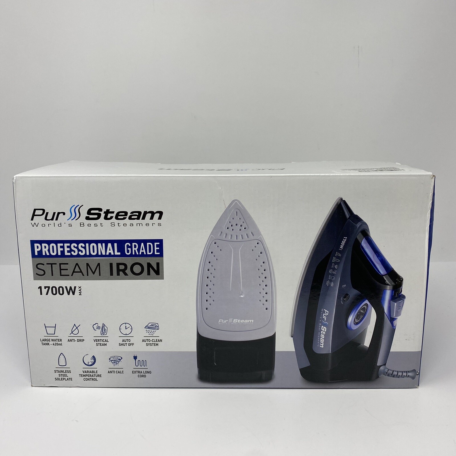 pur steam iron