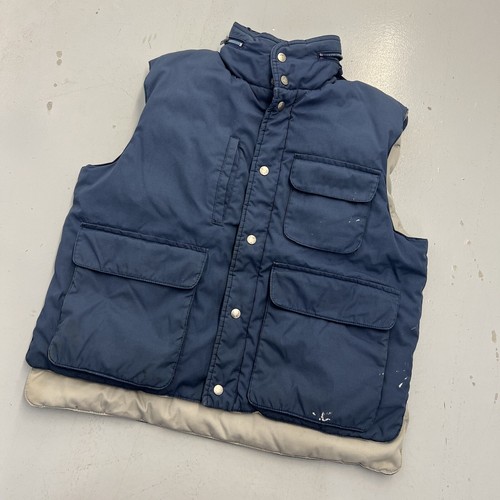 Vintage 90s Fieldmaster Goose Down Puffer Hunting Vest Jacket Zip Mens Size LG