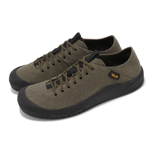 Мужская повседневная обувь Teva M Terra Canyon оливково-черного цвета без шнуровки 1134361-OLV