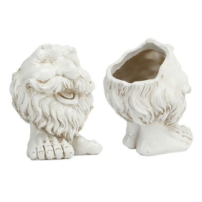 New Face Statue Planter Unique Image Cute Funny Shape Personalized Waterproof