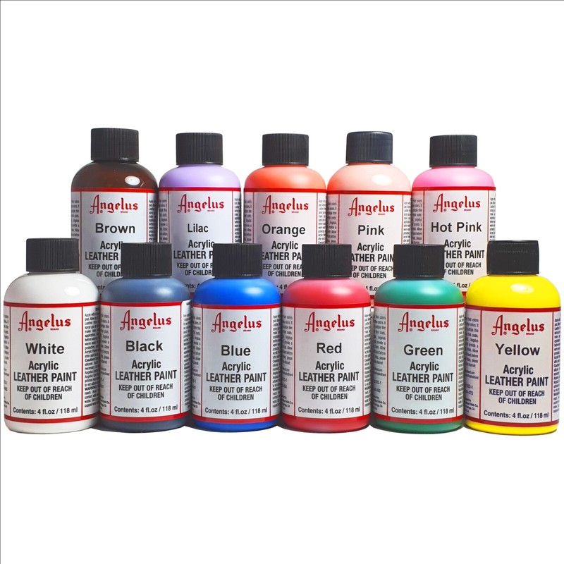 Angelus Acrylic Leather Paint 4oz (118ml) 