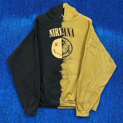 Nirvana Nevermind Smiley Grunge Split-Dye Hoodie 3X