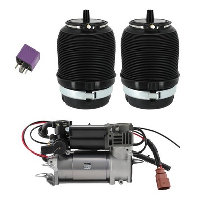 2x Luftbalg Hinten 4F0616001J mit Luftfederung Kompressor for Audi A6 4F C6