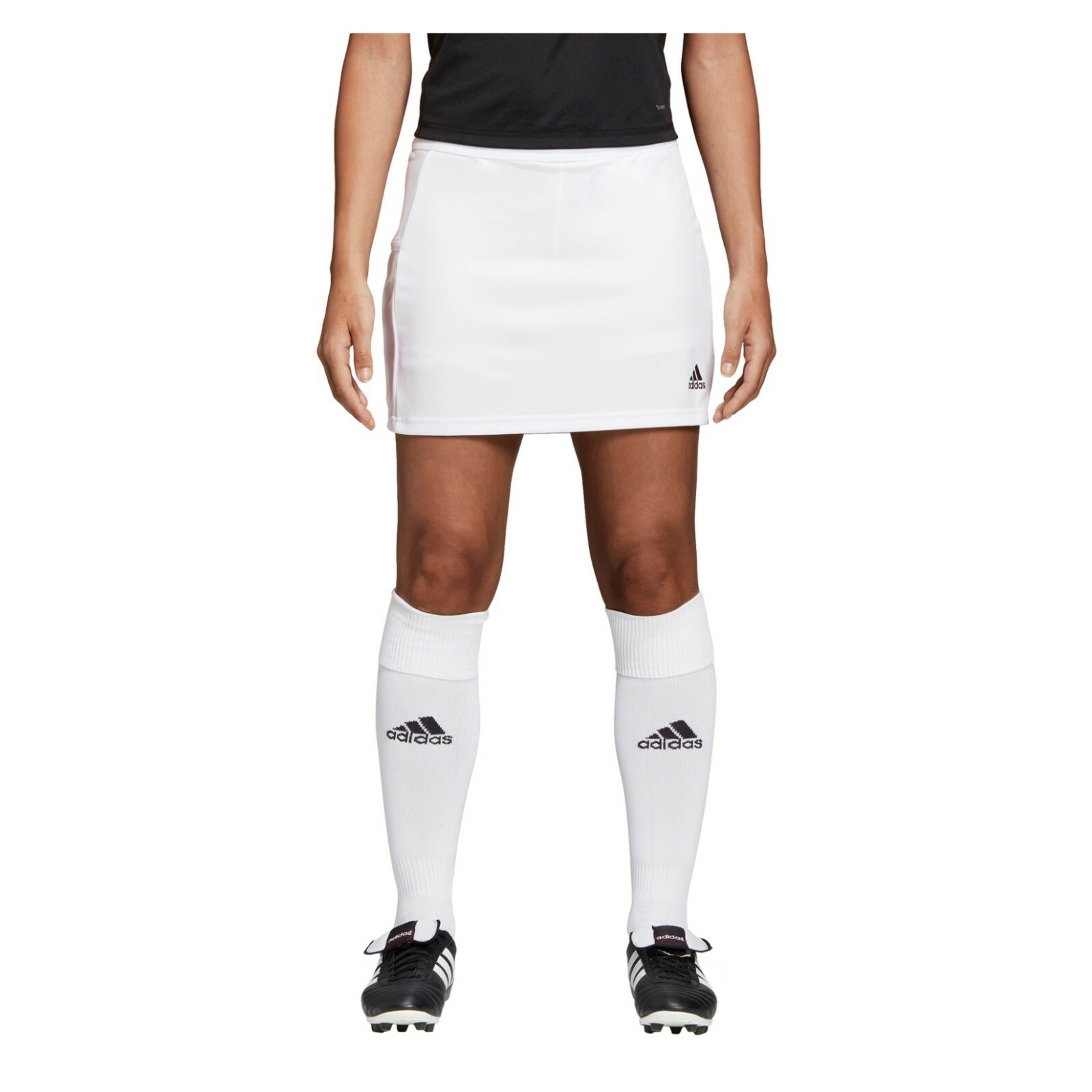 black adidas hockey skort
