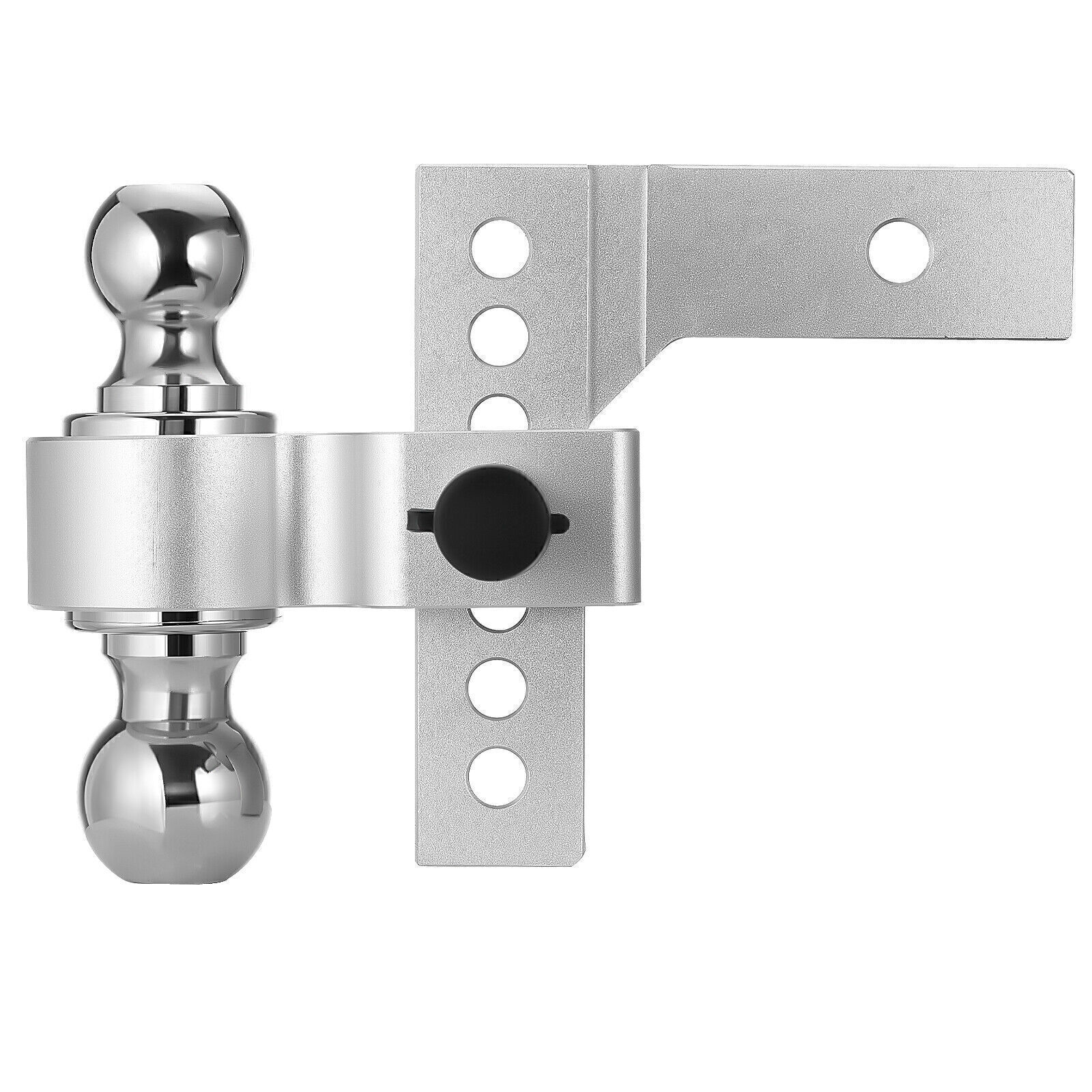 2" Receiver 6" Drop/Rise Adjustable Tow Hitch Dual Ball Mount Trailer 18500 lb