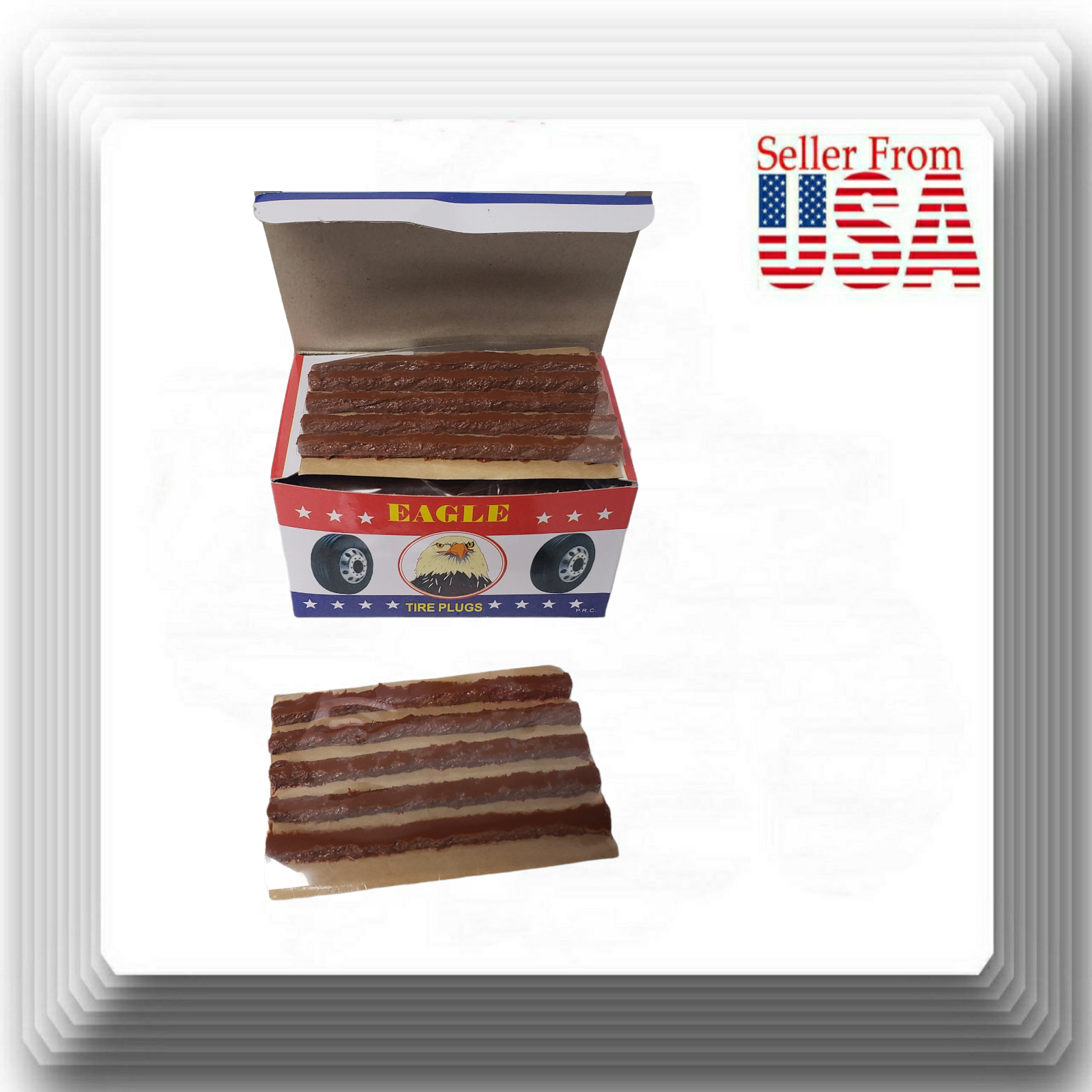 Eagle Seal Tire Plugs 60 Seals 100 Self Vulcanizing Tubeless Tire