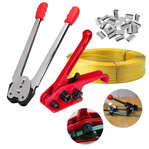 Umreifungs Spanner Set verpackungsband Zange Bandspanner für PP/PET Band 16-19mm