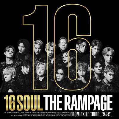 THE RAMPAGE 16RAY＋16SOUL DVD CD+DVD] 16SOUL MV Ver. THE RAMPAGE from EXILE TRIBE RZCD