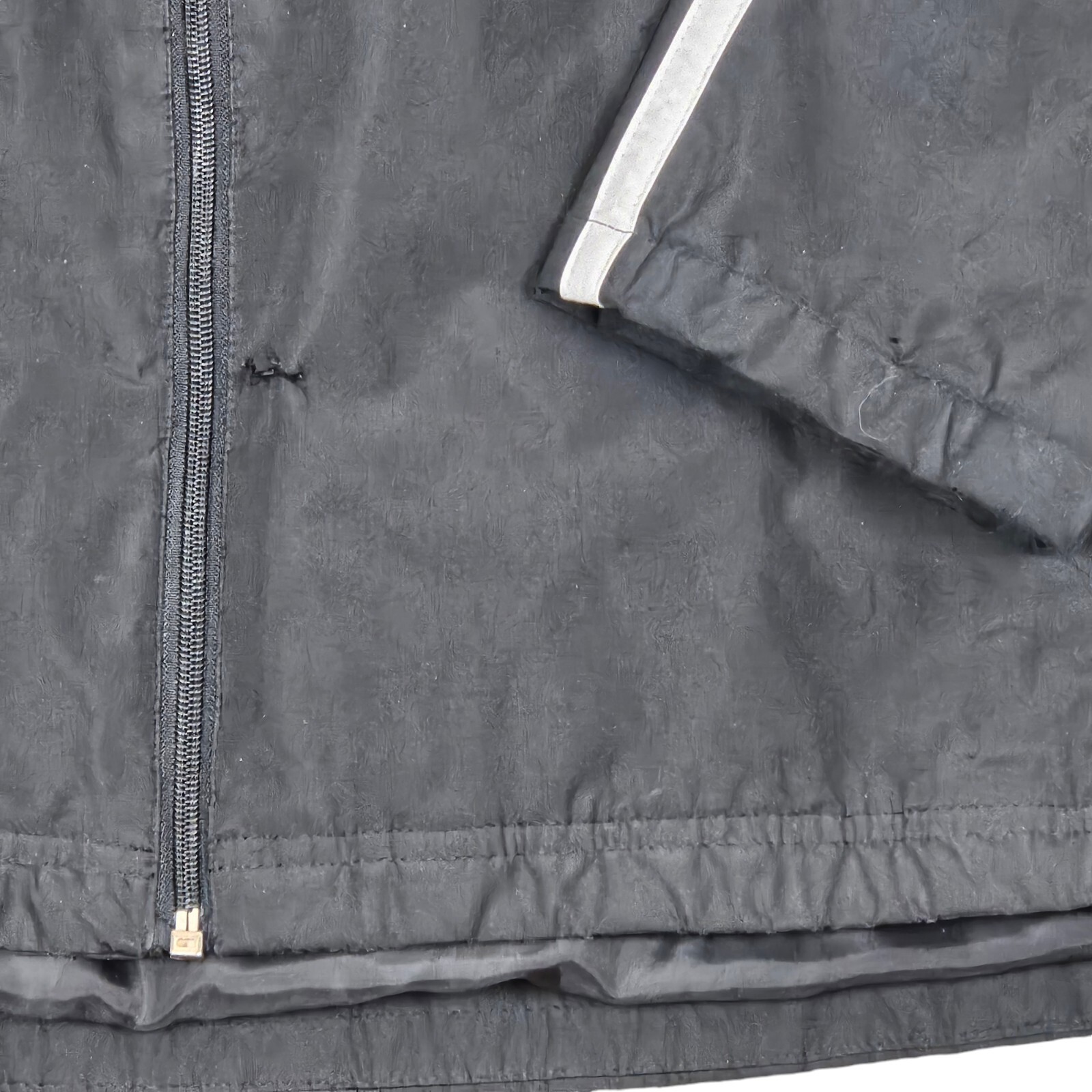 Izod PerformX Black Full Zip Fleece Lined Weatherproof Jacket Coat Size XLarge