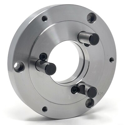 6'' D1-4, D4 adapter Plate Finished For 6'' self centering  LATHE CHUCKS ADP-06-D4