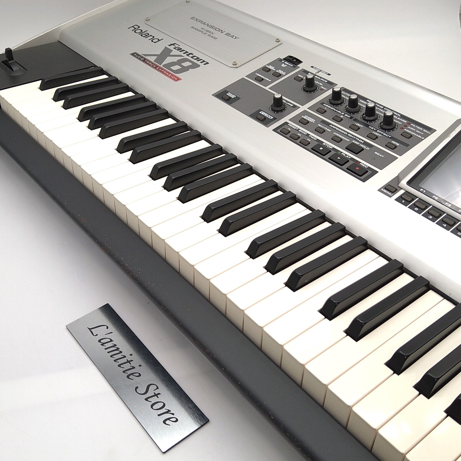 Roland Fantom-X8 Audio Track 88-Key Synthesizer Electronic Roland Fantom-X8 Audio Track 88-Key Synthesizer Electronic