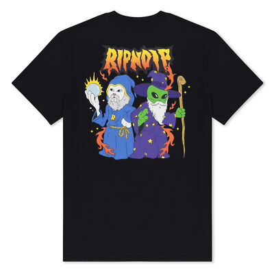 Волшебная футболка RIPNDIP с коротким рукавом (черная)