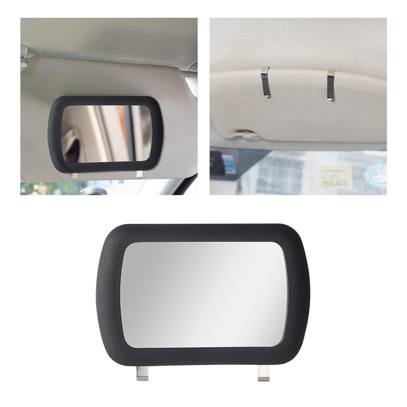 Miroir De Courtoisie Universel De Pare-Soleil De Voiture, Miroir De Maquillage