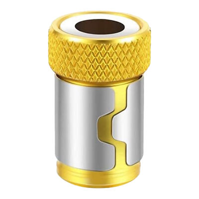 NEW Screwdriver Head Magnetic Ring Pivoting Bit Tip Screw-Holder And Magnetizer 