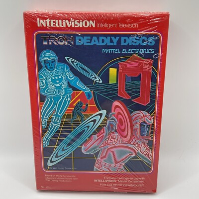 Tron Deadly Discs (Intellivision, 1982) Brand New Sealed