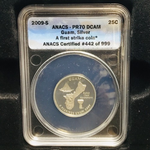 Set of 2009 S US State Quarters ANACS PR70 DCAM First Strike