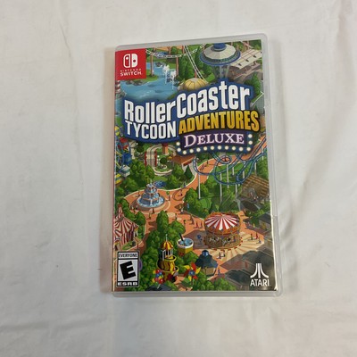 Atari AT67052C Black Roller Coaster Tycoon Adventures Deluxe For Nintendo Switch