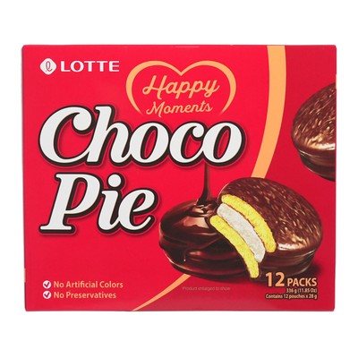 Lotte Choco Pie 8x336g (28gx12) Chokopie Schoko Pie