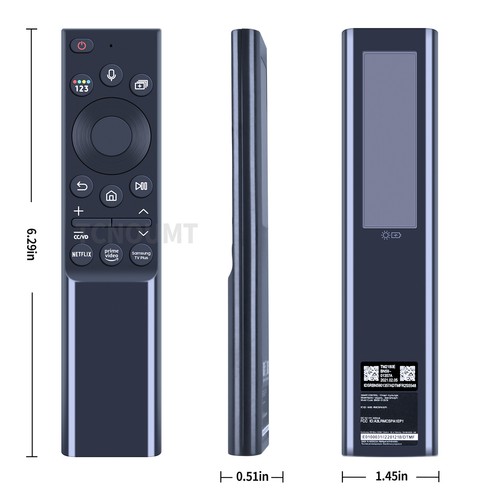 New BN59-01357A Voice Remote Control For Samsung QLED TV Rechargeable Solar Cell