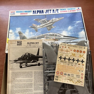 ESCI. SC-4026. DASSAULT/BREGUET-DORNIER ALPHA JET. 1/48 SCALE. DB-VJ Sealed Bag