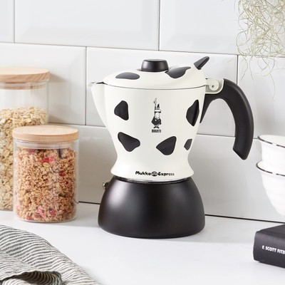 Bialetti Moka Mukka Express Espresso Coffee Maker - 2 Cup (7.4 Ounces)