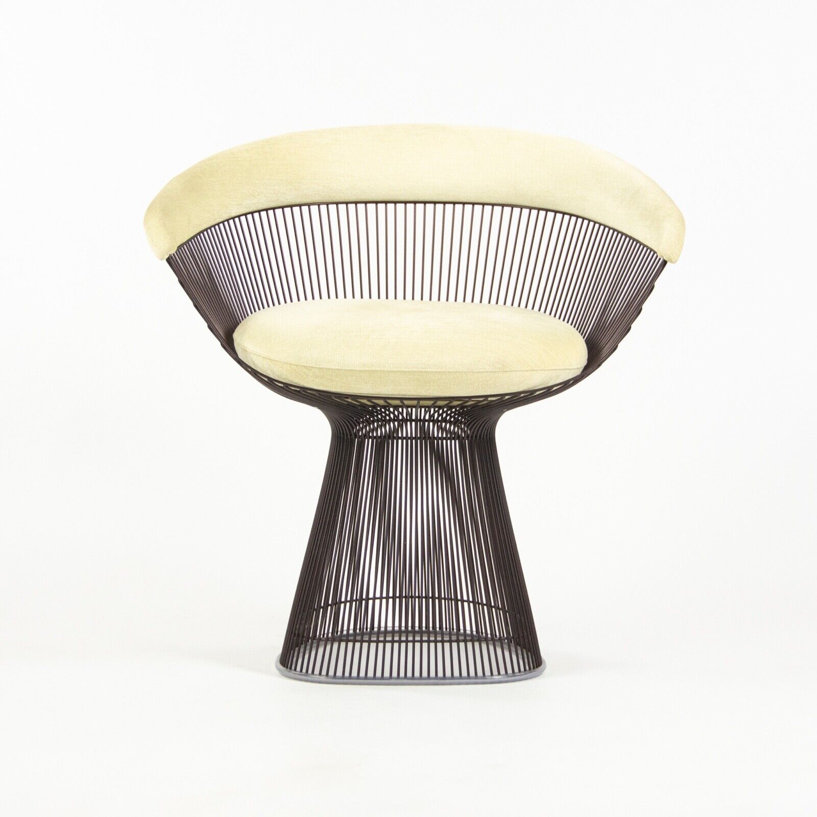 2019 Warren Platner for Knoll Arm Chair Metallic Bronze