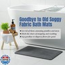 Plentio Stone Bath Mat, Non-Slip Natural Diatomaceous Earth Bath Mat, 23.5