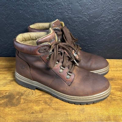 Timberland 12348422 Brown Genuine Leather Ankle Boots Mens Size 8M
