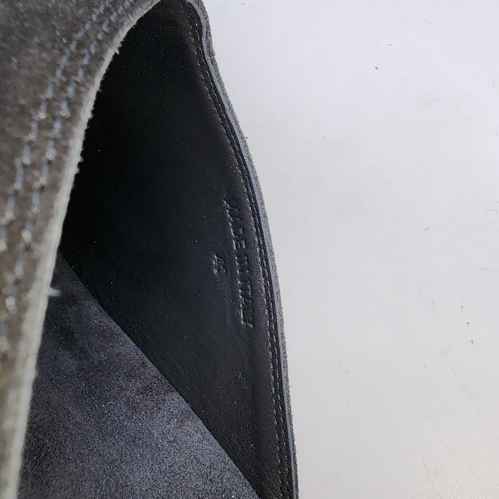 Off-White Metal Logo Slip On Mules Men's 41/8US Black/Silver Heel Embossed logo - Picture 19 of 22