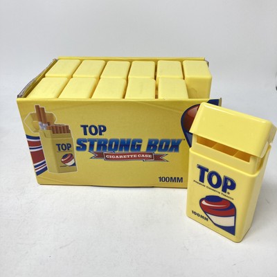 Bulk! Top Strong Box Cigarette Case 100mm, 12 pieces