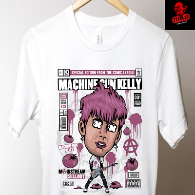 Machine Gun Kelly Hip-Hop & Rap Tee Unisex Heavy Cotton Rock Band T-Shirt S 3XL