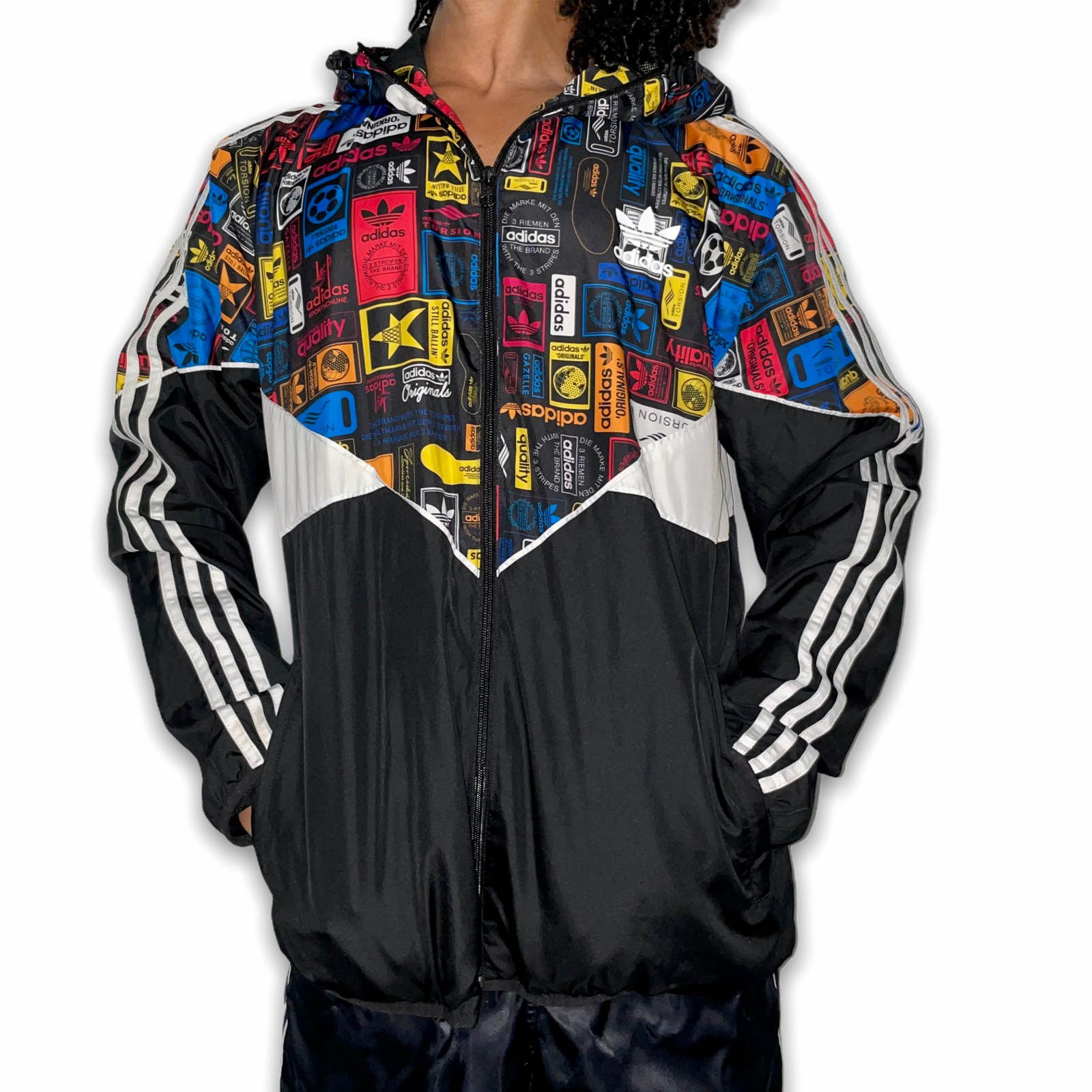 adidas windbreaker ebay