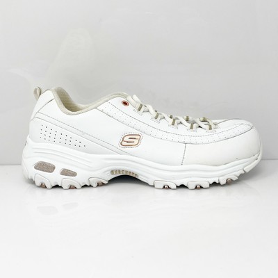 

Skechers Womens D Lites 13088W Белая повседневная обувь Кроссовки Размер 9, Белый, D Lites