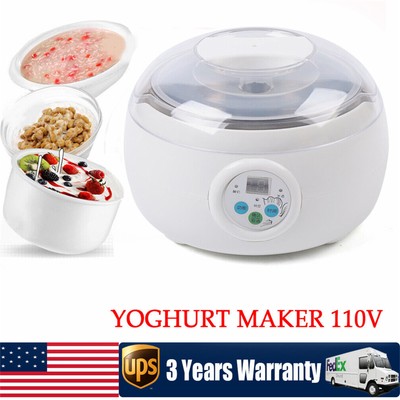 1.5L Natto/Rice/Wine Maker Machine Multi-Function Homemade Automatic Cuisine 15W