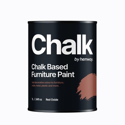 Hemway CHALK BASED Furniture Paint Matt Finish Wall Shabby Chic Vintage Chalky