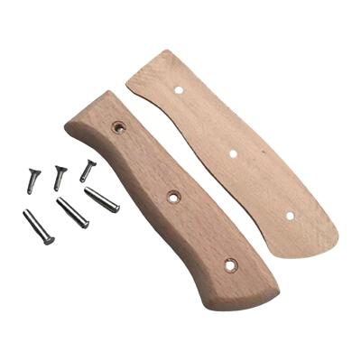 Bone Chopping Knife Handle Knife Making Accessory Wood Knife Repair Handle